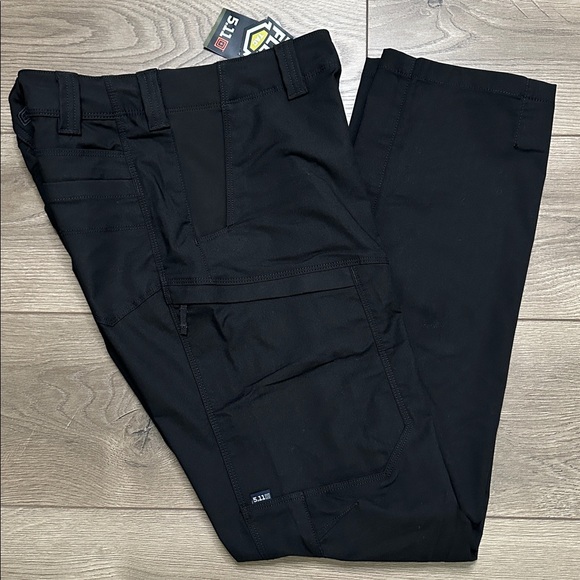 5.11 Tactical Apex Flex Work Performance Pants Black Size 4 - Picture 1 of 16